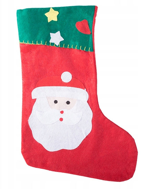 Ciorap Decorativ De Crăciun M40xL27xÎ18cm