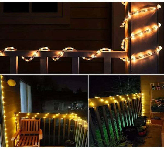 SteweHome Ηλιακό Φωτιστικό 100W RGB με Φωτοκύτταρο