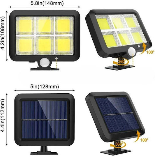 SteweHome Solar Light with Motion Sensor, Photocell and Remote Control