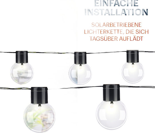 Grundig Solar Light Lantern with Warm White Light