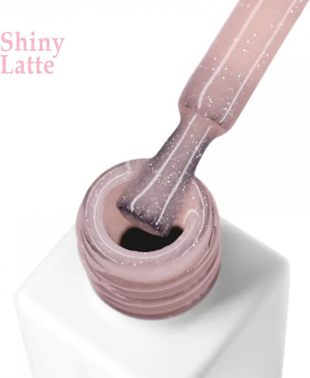 JOIA Vegan Ημιμόνιμο Βερνίκι Νυχιών Shiny latte 8ml
