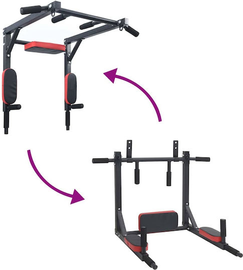 vidaXL Μονόζυγο & Δίζυγο με Βάρη 150kg