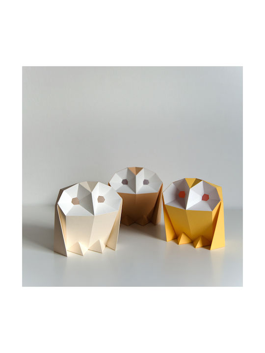 Owl Paperlamps Διακοσμητικό Φωτιστικό E14 Plasma Ball 15x13x15εκ.