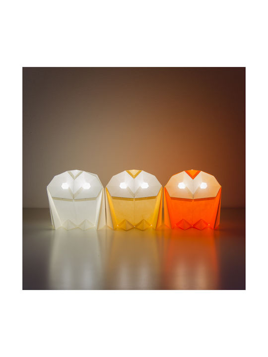 Owl Paperlamps Διακοσμητικό Φωτιστικό E14 Plasma Ball 15x13x15εκ.