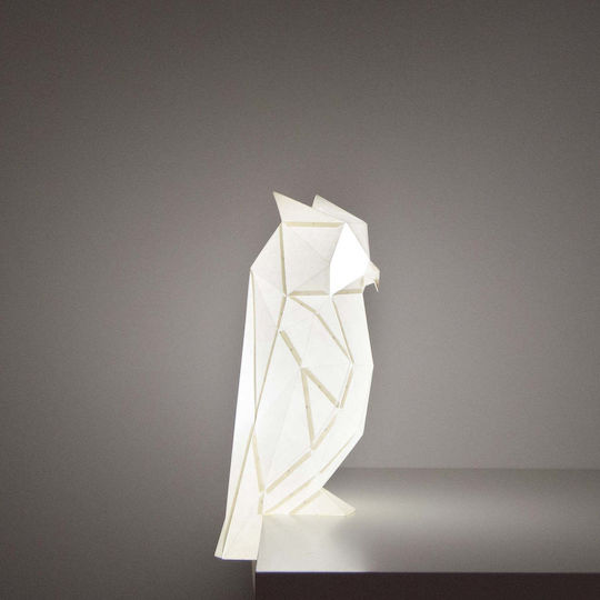 Owl Paperlamps Decorative Table Lamp E14 Book 17x16x39cm