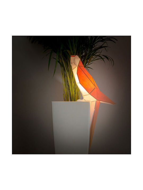 Owl Paperlamps Διακοσμητικό Φωτιστικό E14 35x17x72εκ.