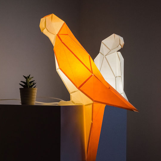 Owl Paperlamps Dekoratives Tischlicht E14 35x17x72cm