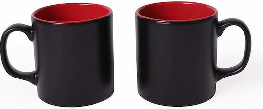 SteweHome Set Christmas Ceramic Plates 345ml 2 Pieces