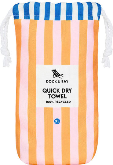 Dock & Bay Quickdry Πετσέτα Microfiber Σώματος 160x90εκ.