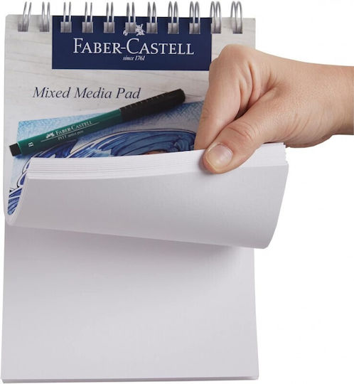 Faber Castell Studio Mixed Media Pad A5 250gsm 30 Sheets Wd835113 5022510835113