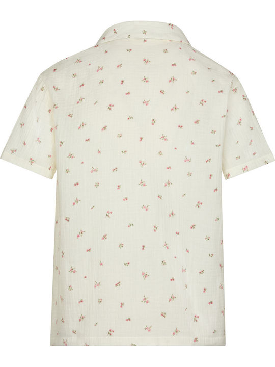 Hunkemöller Summer Women's Pyjama Set White Muslin