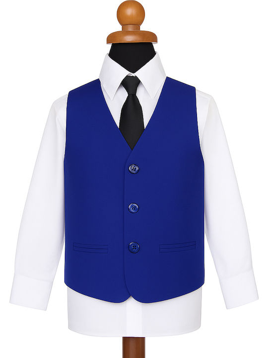 Kids Summer Suit 5 Pieces Blue Navy Oliver