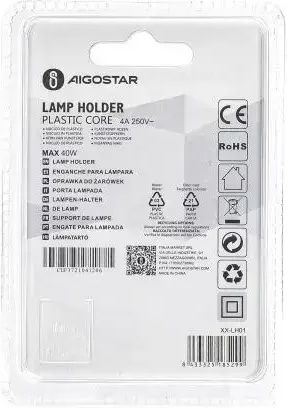Extension Socket for E27 Lamp Socket