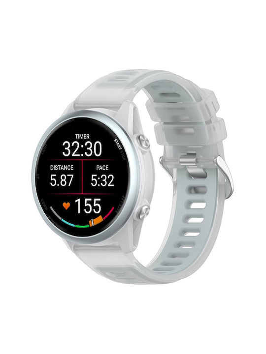 Techsuit Λουράκι Λευκό (Samsung Galaxy Watch4/5/active 2, Huawei Watch Gt 3) Techsuit Λουράκι Λευκό (Samsung Galaxy Watch4/5/active 2, Huawei Watch Gt 3)