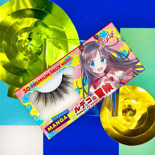 Gene false premium efect 3D Rudeeko model Chibi Manga blană artificială de nurcă Rude Cosmetics 1 bucată