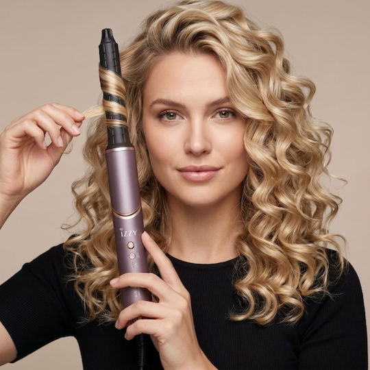 Izzy Multi Styler Elektrische Haarbürste mit Luft für Haarglättung und Locken 1500W