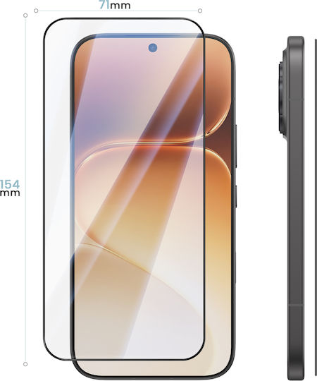 Avizar Screen Protector Honor 600 Pro Tempered Glass Transparent