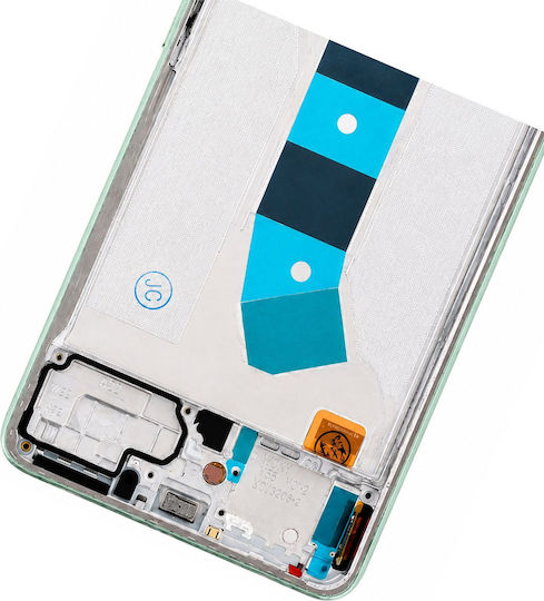 Clappio Ecran complet Redmi Note 13 4G OLED Display Touch Screen cu ramă Verde