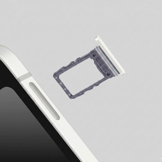 Tavă SIM Card Clappio Samsung Galaxy Z Flip 6 Nano SIM Slot Alb