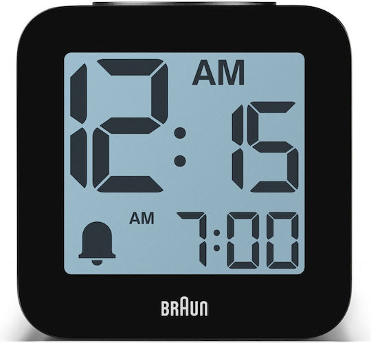 Braun BC 25 Επιτραπέζιο Ψηφιακό Ρολόι Μαύρο 67711