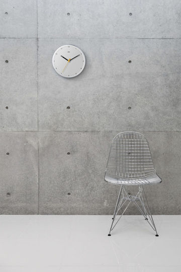Braun Wall Clock White Ø26cm