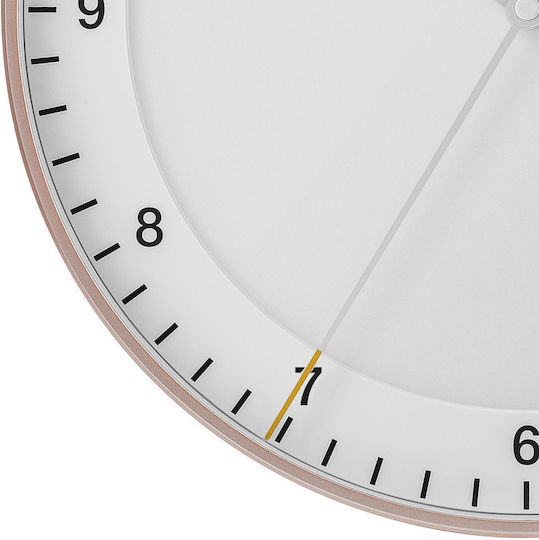 Braun Wall Clock Pink Ø17cm