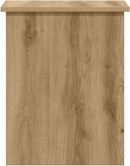 vidaXL Decorative Wooden Brown Trunk 40x40x50cm