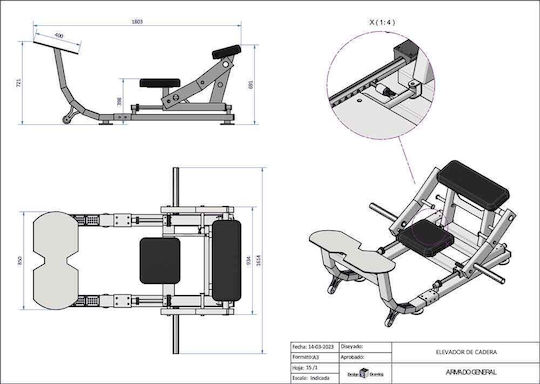 EBX Iii Όργανο Γλουτών