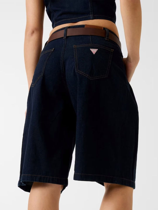 Bermude de damă Denim dark blue