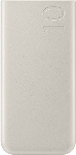 Samsung Power Bank 10000mAh 25W mit 2 USB-C Ausgangsanschlüsse Beige