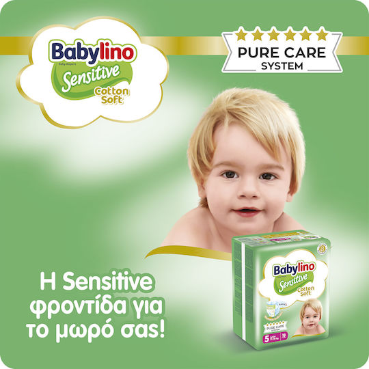 Babylino Πάνες με Αυτοκόλλητο Chamomile No. 5 για 11-25kg 44τμχ