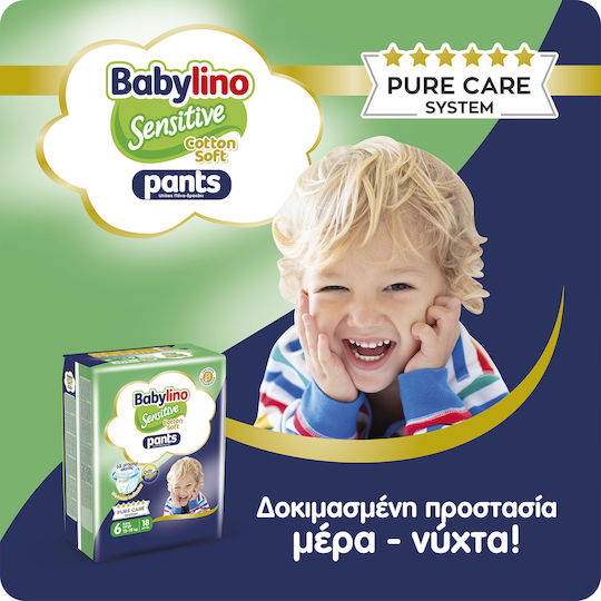 Babylino Windelhosen Cotton Soft Pants Nr. 6 für 13-18kg 31cm