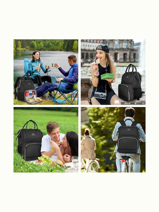 Matein Backpack Αδιάβροχο 18lt Μαύρο Matein Backpack Αδιάβροχο 18lt Μαύρο