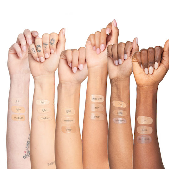 Colorescience Sunforgettable Total Protection Face Shield Flex Mineral Αδιάβροχη Αντηλιακή Κρέμα Προσώπου SPF50 με Χρώμα Rich Deep 55ml