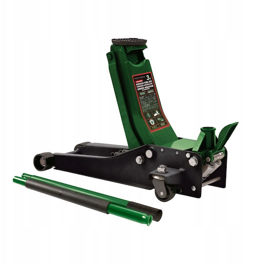 Rockforce Hydraulic Bottle Jack with Lifting Capacity up to 46.5 cm and Load Capacity up to 3 Tons
