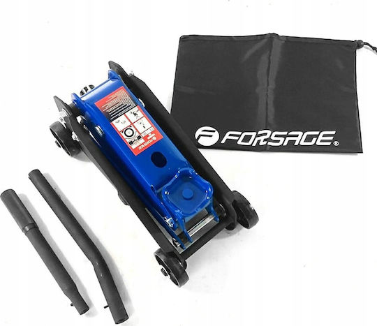 Forsage Hydraulic Bottle Jack with Lifting Height up to 39.5 cm and Load Capacity up to 2.5 Tons