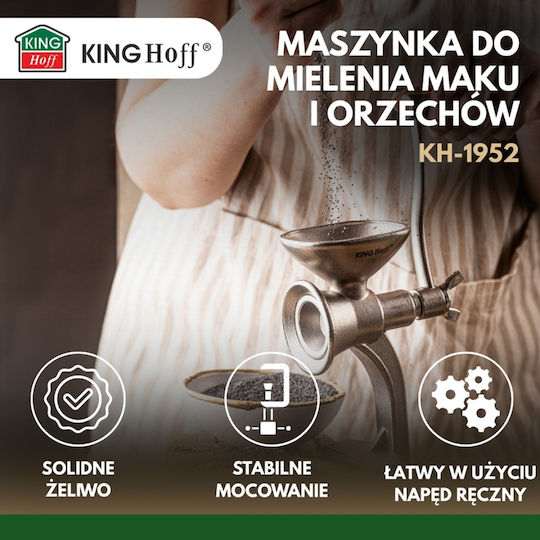 KING Hoff Manual Stainless Steel