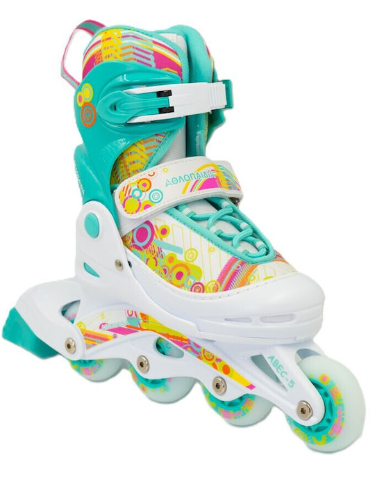 Αθλοπαιδιά Inline Αυξομειούμενα Rollers Πράσινα Παιδικά Αθλοπαιδιά Inline Αυξομειούμενα Rollers Πράσινα Παιδικά
