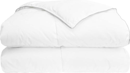 vidaXL Single Duvet Cover 135x200 White