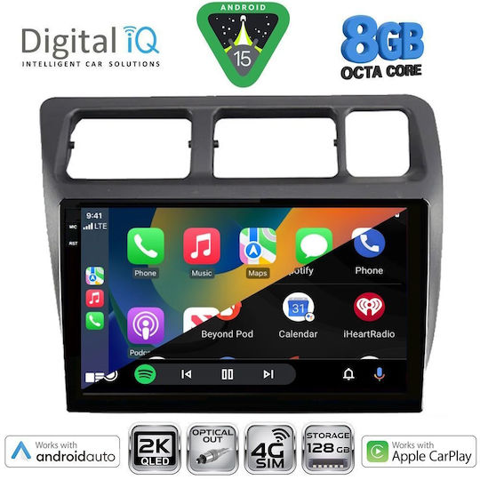 Digital Iq Bxk 20710_cpaa 9inc Multimedia Tablet Toyota Corolla Mod 1992-1997