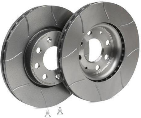 Brembo Max Car Brake Disc Front Vented Grooved Ø257mm 09.5843.77