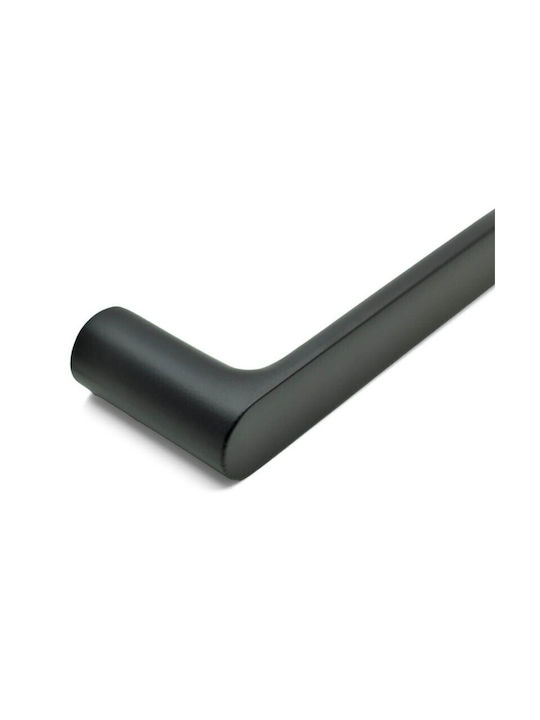 Convex Front Door Handle 1905 Pair 272mm Matte Black