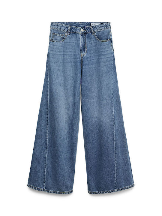 Women's Jean Pants in Wide Leg Style