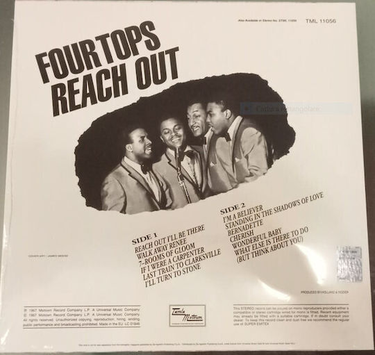 Four Tops Four Tops Reach Out Vinyl