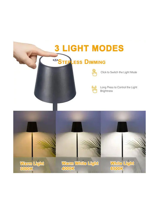 Keskor Dekorative Lampe Schwarz