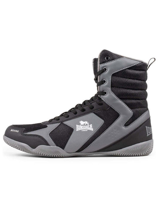 Lonsdale Heskin Boxing Shoes Black