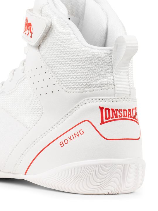 Lonsdale Rufford Παπούτσια Πυγμαχίας Λευκά