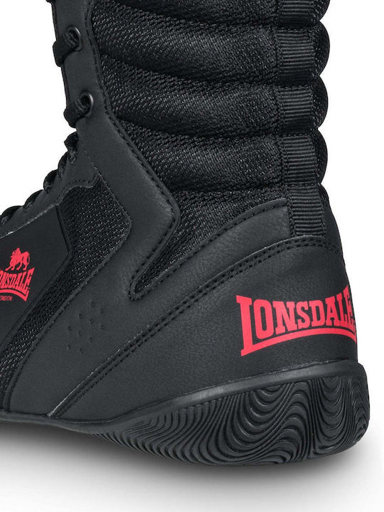 Lonsdale Heskin Боксови обувки Червени
