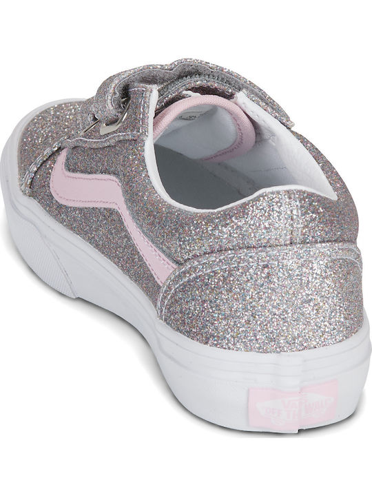 Old Skool V Kids Sneakers Silver
