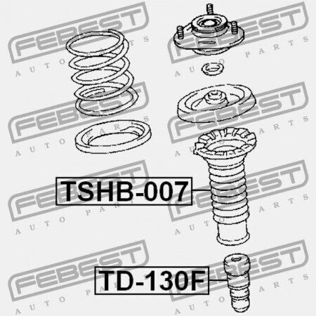 Febest Shock Absorber for Toyota Corolla / Matrix Hyundai Matrix
